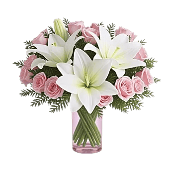 Graceful Lily Display