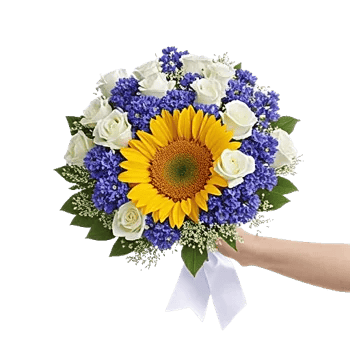 Golden Sunflower Bouquet