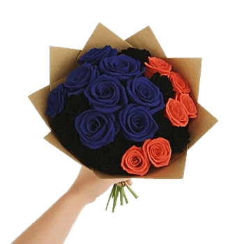 Elegant Blue Roses