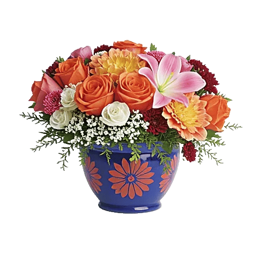 Blush Romantic Centerpiece