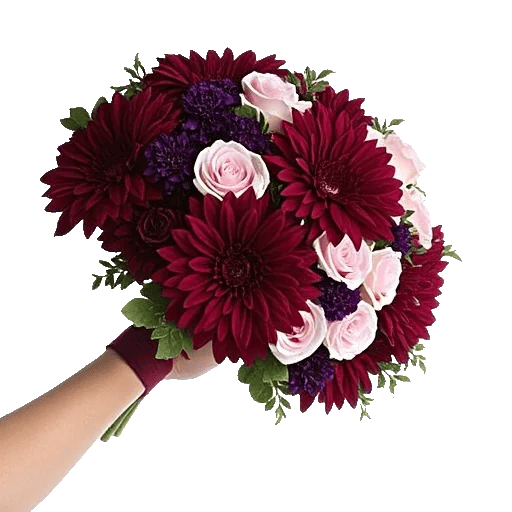 Crimson Blossom Harmony