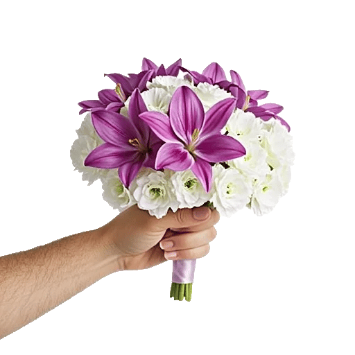 Graceful Lily Display