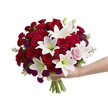 Crimson Blossom Harmony