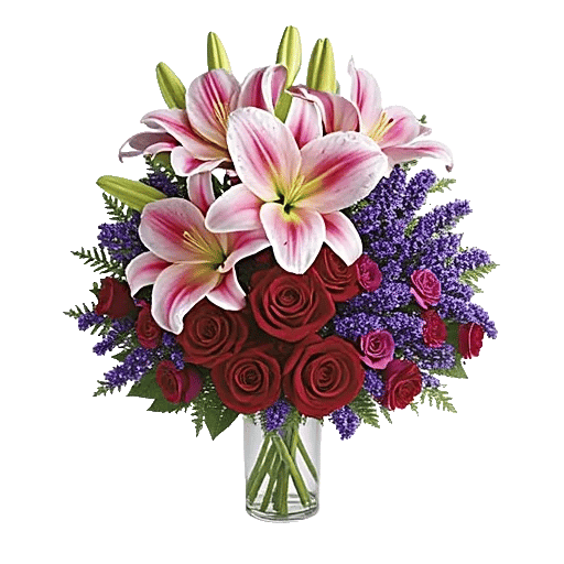 Serene Lily Cascade