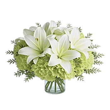 Graceful Lily Display