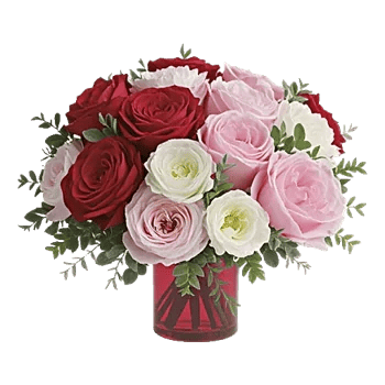 Crimson Blossom Harmony