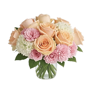 Blush Romantic Centerpiece