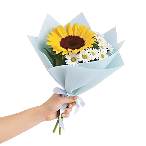 Golden Sunflower Bouquet