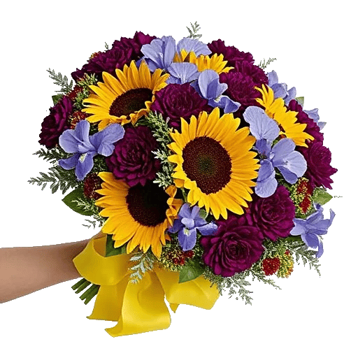 Golden Sunflower Bouquet