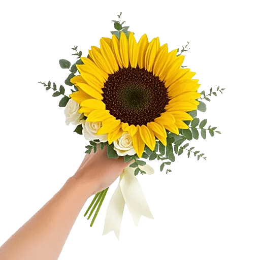 Golden Sunflower Bouquet