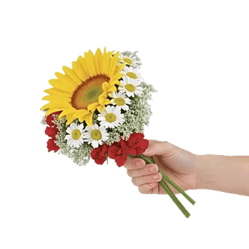 Golden Sunflower Bouquet