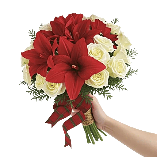 Crimson Blossom Harmony