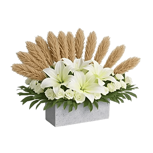 Graceful Lily Display