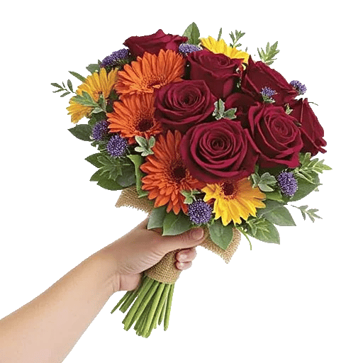 Crimson Blossom Harmony