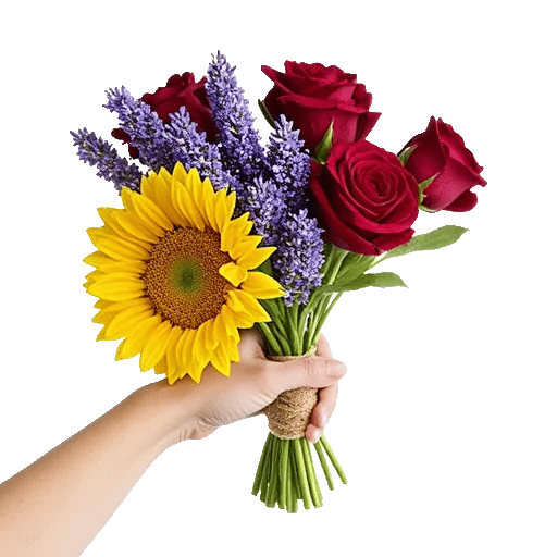 Golden Sunflower Bouquet
