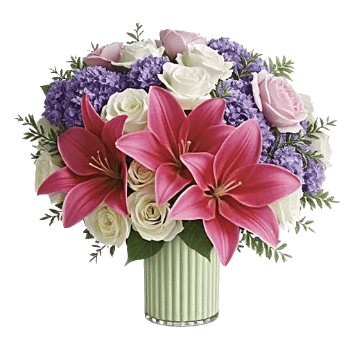 Graceful Lily Display