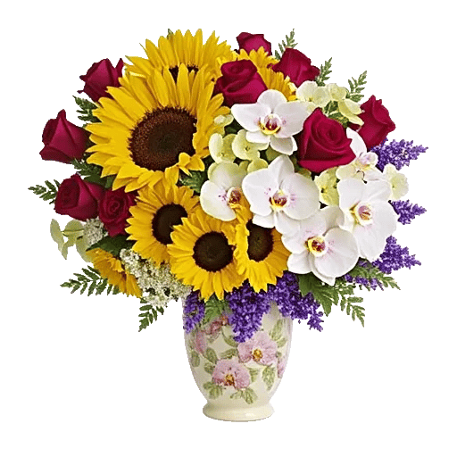 Radiant Bloom Cascade