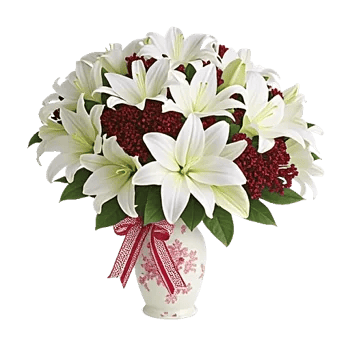 Graceful Lily Display