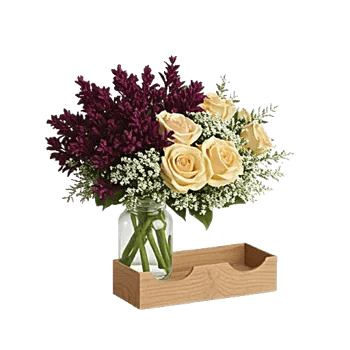 Blush Romantic Centerpiece