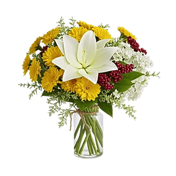 Graceful Lily Display