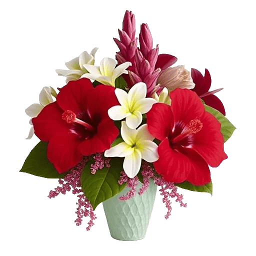 Crimson Blossom Harmony