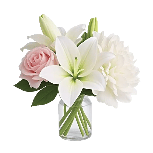 Graceful Lily Display