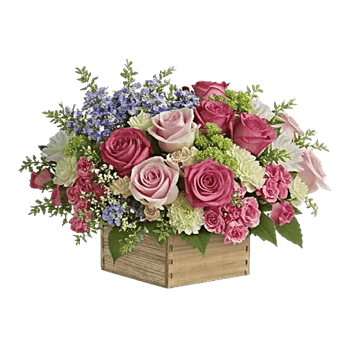 Blush Romantic Centerpiece