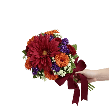 Crimson Blossom Harmony