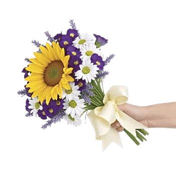 Golden Sunflower Bouquet