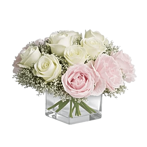 Blush Romantic Centerpiece