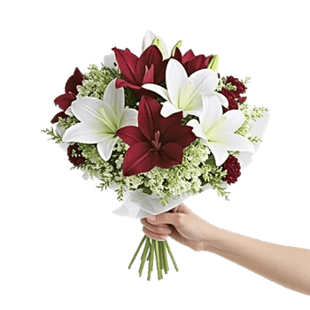 Graceful Lily Display
