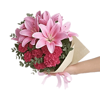 Graceful Lily Display