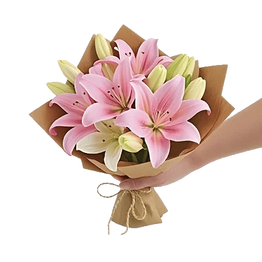 Graceful Lily Display