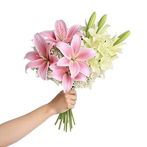 Graceful Lily Display