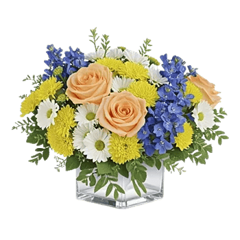 Blush Romantic Centerpiece