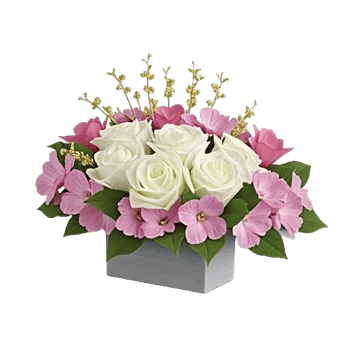 Blush Romantic Centerpiece