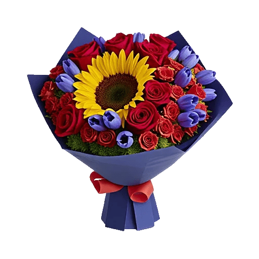 Tropical Sunflower Burst