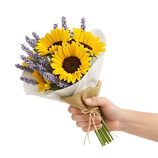 Golden Sunflower Bouquet