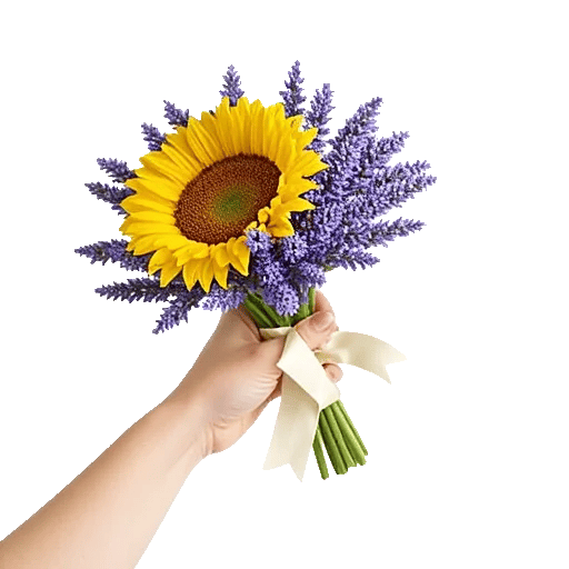 Golden Sunflower Bouquet