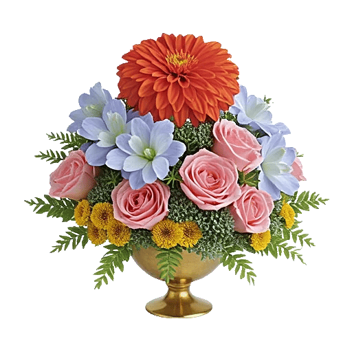 Radiant Bloom Cascade