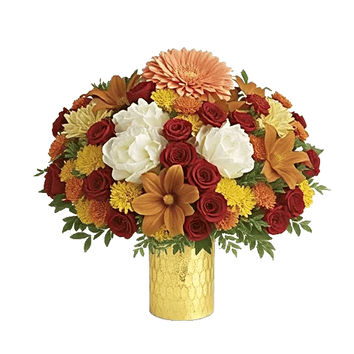 Golden Petal Harmony