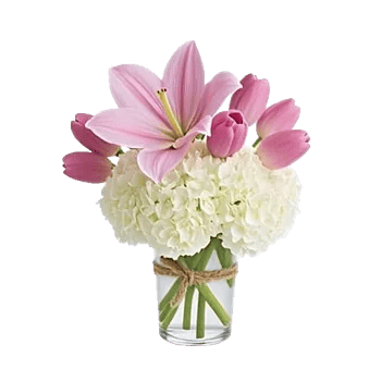 Graceful Lily Display