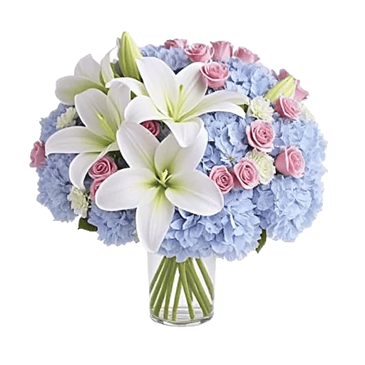 Graceful Lily Display