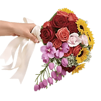 Delicate Petal Cascade