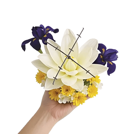 Graceful Lily Display