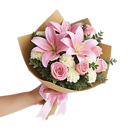 Graceful Lily Display