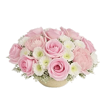 Blush Romantic Centerpiece
