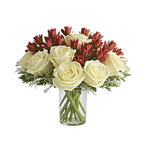 Blush Romantic Centerpiece