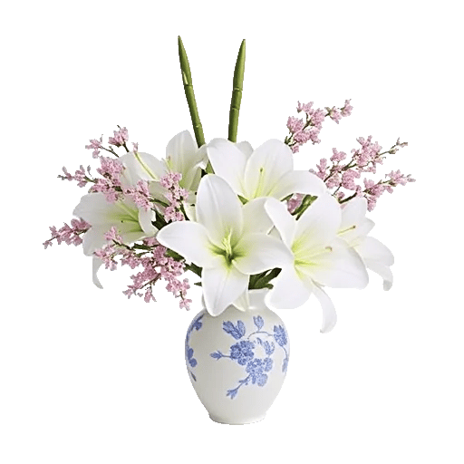 Graceful Lily Display