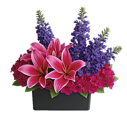 Graceful Lily Display